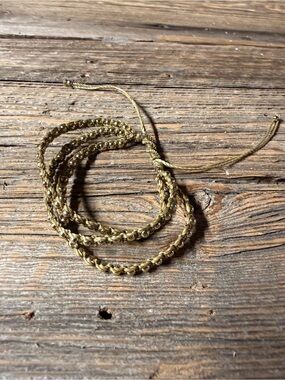 🔥 Closet Sale — 3 for $25 / 5 for $40 - Gold-Tone Braided Wrap Bracelet